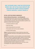 ANCC FNP BOARD EXAM &sol; AANP FNP CERTIFICATION&NewLine;NEWEST 2026 -2027 ACTUAL EXAM COMPLETE 200&plus;&NewLine;QUESTIONS AND CORRECT DETAILED ANSWERS&NewLine;&lpar;VERIFIED ANSWERS&rpar; &vert; ALREADY GRADED A&plus;&period; 
