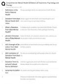 Comprehensive Mental Health Definitions & Treatments &vert; Psychology Therapy Guide &vert; 2025