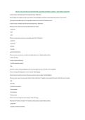 RNC-NIC&colon; FLUID&comma; ELECTROLYTES&comma; AND NUTRITION &vert; QUESTIONS & ANSWERS &vert; GRADE A &vert; 100&percnt; CORRECT &lpar;2026&sol;2027&rpar;&NewLine;