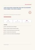  A-IPC Exam Study Guide Practice Test 2 Exam Actual Exam 2026&sol;2027 &ndash; 100&percnt; Verified Q&A with Correct Solutions &ndash; Pass Guaranteed &ndash; A&plus; Graded