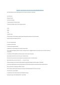 TCAR EXAM QUESTIONS WITH 100&percnt; CORRECT ANSWER