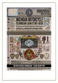 Michigan Motorcycle Technician Exam Prep 2026 &vert; Practice Questions with Correct Answers & Detailed Rationales &vert; Michigan Motorcycle Mechanic Certification Study Guide