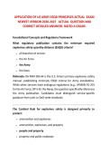 APPLICATION OF US ARMY ESQD PRINCIPLES ACTUAL EXAM NEWEST VERSION 2026-2027 ACTUAL QUESTION AND CORRECT DETAILED ANSWERS RATED A GRADE&period; 2026&sol;2027 FREQUENTLY MOST TESTED Q&A FROM PAST PAPERS &ndash; MOST EXPECTED IN EXAM &ndash; MUST KNOW BEFORE EXAM&NewLine;