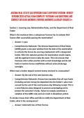 ARIZONA REAL ESTATE SALESPERSON EXAM 3 DIFFERENT VERSION NEWEST VERSION 2026 ACTUAL EXAM COMPLETE TESTBANK 1448 QUESTIONS AND CORRECT DETAILED ANSWERS &lpar;VERIFIED ANSWERS&rpar; &vert;ALREADY GRADED A&plus;&period; 2026&sol;2027 FREQUENTLY MOST TESTED Q&A FROM PAST PAPERS &ndash; MOST EXPE