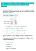 NSG 223 Exam 2 Med-Surg 2026&sol;2027 &vert; Questions & Verified Answers &vert; Complete Review &vert; Herzing University &vert; Latest Update &vert; Graded A&plus;