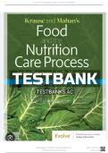 Test Bank For Krause and Mahan&rsquo;s Food and the Nutrition Care Process &lpar;Krause's Food & Nutrition Therapy&rpar; 16th Edition by Janice L Raymond