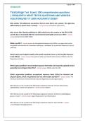 Toxicology Test  Exam1 300 comprehensive questions &NewLine;&vert; FREQUENTLY MOST TESTED QUESTIONS AND VERIFIED &NewLine;SOLUTIONS&sol;GET IT 100&percnt; ACCURATE&excl;&excl; 2026&excl;&excl; 