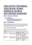 2026&sol;2027 S-Tier Universal Test Bank&colon; Elite FINRA Series & SEC Securities Mastery &lpar;Series 7&comma; 24&comma; 63&comma; 65&comma; 66&comma; SIE&rpar;