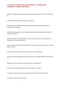 FAA 107 TEST QUESTIONS AND CORRECT ANSWERS 100&percnt; VERIFIED&excl;&excl;&excl; ALREAD GRADED A&plus;