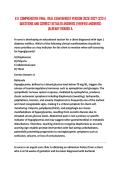 ATI COMPREHESIVE FINAL REAL EXAM NEWEST VERSION 2026-2027 &lpar;223&plus;&rpar; QUESTIONS AND CORRECT DETAILED ANSWERS &lpar;VERIFIED ANSWERS&rpar;&period;2026&sol;2027 FREQUENTLY MOST TESTED Q&A FROM PAST PAPERS &ndash; MOST EXPECTED IN EXAM &ndash; MUST KNOW BEFORE EXAM&NewLine;&NewLine;