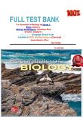 FULL TEST BANK&NewLine;For Essentials of Biology by Sylvia S&period; Mader &lpar;Author&rpar;&comma; &NewLine;Michael Windelspecht  Questions And Answers Graded A&plus;&NewLine;