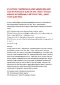 ATI CAPSTONE FUNDAMENTALS LATEST VERSION 2026-2027 EXAM WITH ACTUAL 80 QUESTION AND CORRECT DETAILED ANSWERS WITH RATIONALES&period;RATED FIVE STARS&period;2026&sol;2027 FREQUENTLY MOST TESTED Q&A FROM PAST PAPERS &ndash; MOST EXPECTED IN EXAM &ndash; MUST KNOW BEFORE EXAM&NewLine;