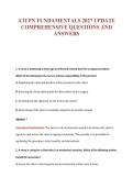 ATI PN FUNDAMENTALS 2027 UPDATE&NewLine;COMPREHENSIVE QUESTIONS AND&NewLine;ANSWERS