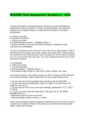 NSG300 Final Assessment Graded A&plus; -GCU
