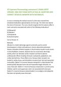 ATI Capstone Pharmacology assessment 1 EXAM LATEST VERSION 2026-2027 EXAM WITH ACTUAL 60 QUESTION AND CORRECT DETAILED ANSWERS WITH RATIONALES&period;2026&sol;2027 FREQUENTLY MOST TESTED Q&A FROM PAST PAPERS &ndash; MOST EXPECTED IN EXAM &ndash; MUST KNOW BEFORE EXAM&NewLine;