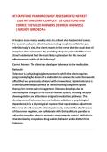 ATI CAPSTONE PHARMACOLOGY ASSESSMENT 2 NEWEST 2026 ACTUAL EXAM COMPLETE 55 QUESTIONS AND CORRECT DETAILED ANSWERS &lpar;VERIFIED ANSWERS&rpar;&period;2026&sol;2027 FREQUENTLY MOST TESTED Q&A FROM PAST PAPERS &ndash; MOST EXPECTED IN EXAM &ndash; MUST KNOW BEFORE EXAM&NewLine;&NewLine;&vert;ALREADY GRADED A