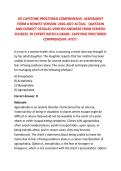 ATI CAPSTONE PROCTORED COMPREHESIVE ASSESSMENT FORM A NEWEST VERSION 2026-2027 ACTUAL QUESTION AND CORRECT DETAILED VERIFIED ANSWERS FROM VERIFIED SOURCES BY EXPERT RATED A GRADE&period; CAPSTONE PROCTORED COMPREHESIVE ATI&excl;&excl;&excl;&excl;2026&sol;2027 FREQUENTLY MOST TESTED Q&A