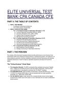 ELITE S-TIER CPA Canada CFE Test Bank &lpar;2026&sol;2027&rpar; &vert; Grandmaster Case Scenarios&comma; IFRS&sol;ASPE Analysis & Solutions