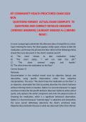 ATI COMMUNITY HEALTH PROCTORED EXAM 2026 NGN QUESTIONS FORMAT ACTUAL EXAM COMPLETE 70  QUESTIONS AND CORRECT DETAILED ANSWERS &lpar;VERIFIED ANSWERS&rpar; &period;2026&sol;2027 FREQUENTLY MOST TESTED Q&A FROM PAST PAPERS &ndash; MOST EXPECTED IN EXAM &ndash; MUST KNOW BEFORE EXAM&NewLine;