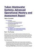 2026&sol;2027 S-Tier Yukon Wastewater Systems Advanced Operational Mastery &vert; EOCP Certification Guide &  Elite Test Bank