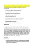 ARIZONA WATER TREATMENT OPERATOR CERTIFICATION EXAM GRADE 1 &ndash; QUESTIONS AND &NewLine;ANSWERS &vert; VERIFIED AND WELL DETAILED ANSWERS &vert; PLUS RATIONALES &vert; GUARANTEED &NewLine;PASS &vert; LATEST EXAM UPDATE &vert; EXAM PREP &vert; STUDY GUIDE &vert; PRACTICE TEST 