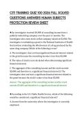 CITI TRAINING QUIZ 100 2026 FULL SOLVED&NewLine;QUESTIONS ANSWERS HUMAN SUBJECTS&NewLine;PROTECTION REVIEW SHEET&NewLine;
