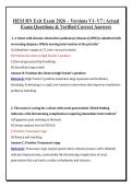 HESI RN Exit Exam &vert; Versions V1&ndash;V7 &vert;&vert; Complete Package Bundle