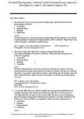 Test Bank Pharmacology A Patient-Centered Nursing Process Approach&comma; &NewLine;11th Edition by Linda E&period; McCuistion Chapter 1-58