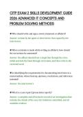 CITP EXAM 2 SKILLS DEVELOPMENT GUIDE&NewLine;2026 ADVANCED IT CONCEPTS AND&NewLine;PROBLEM SOLVING METHODS