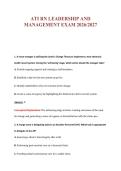 ATI RN LEADERSHIP AND&NewLine;MANAGEMENT EXAM 2026&sol;2027
