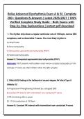 Relias Advanced Dysrhythmia Exam A & B &vert; Complete 200&plus; Questions & Answers &vert; Latest 2026&sol;2027 &vert; 100&percnt; Verified Complete Study Guide &ndash; Both Exams with Step-by-Step Explanations &vert; instant pdf download