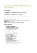CLAYTON&rsquo;S BASIC PHARMACOLOGY &NewLine;FOR NURSES 