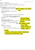 2026 Complete Test Bank For Pharmacology and the Nursing Process 9th Edition Linda Lane Lilley&comma; Shelly Rainforth Collins&comma; Julie S&period; Snyder LATEST UPDATES WITH VERIFIED ANSWERS CHAPTER &lpar;1-58&rpar;