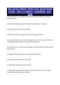 HOLISTICS PREPU PRACTICE QUESTIONS EXAM 1 WITH CORRECT ANSWERS 100&percnt; 2026