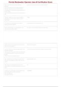 Florida Wastewater Operator Class B Certification Exam Questions & Answers 2026-2027 &vert; FDEP Study Guide & Practice Test