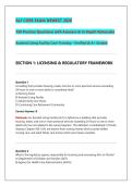 ALF Core Exam 2026&sol;2027 &vert; Assisted Living Facility Core Training &vert; 150 Practice Questions & Verified Answers &vert; In-Depth Rationales &vert; Complete Review &vert; Graded A&plus;