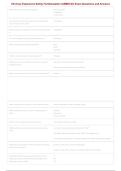 AMMO-63 U&period;S&period; Army Explosives Safety Familiarization Exam Questions & Answers 2026-2027 &vert; Study Guide & Exam Prep