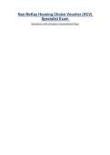 Nan McKay Housing Choice Voucher &lpar;HCV&rpar;&NewLine;Specialist Exam Questions with Answers&vert; Guaranteed Pass