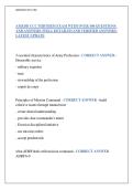 AMEDD CCC Midterm Exam with Over 500 Questions and Answers &ndash; Army Medical Department CCC Study Guide