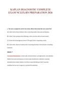 KAPLAN DIAGNOSTIC COMPLETE&NewLine;EXAM NCLEX-RN PREPARATION 2026