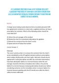 ATI LEADERSHIP PROCTORED EXAM LATEST VERSION 2026-2027 &sol;LEADERSHIP PROCTORED ATI EXAM NGN &lpar;4 DIFFERENT VERSION FORM A&comma;B&comma;C&comma;D&rpar; GUARANTEED PASS&vert;EACH VERSION CONTAINS 70 QUESTION AND CORRECT DETAILED ANSWERS&period; 2026&sol;2027 FREQUENTLY MOST TESTED Q&A FROM PAST PAP