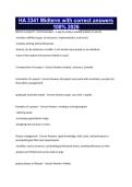 HA 3341 Midterm with correct answers 100&percnt; 2026