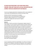 ATI MED SURG PROCTORED WITH NGN EXAM LATEST VERSION 2026-2027 EXAM WITH ACTUAL 100 QUESTION AND CORRECT DETAILED ANSWERS WITH RATIONALES&period; 2026&sol;2027 FREQUENTLY MOST TESTED Q&A FROM PAST PAPERS &ndash; MOST EXPECTED IN EXAM &ndash; MUST KNOW BEFORE EXAM&NewLine;