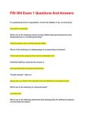 FIN 304 Exam 1 Questions And Answers&NewLine;