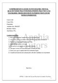 COMPREHENSIVE GUIDE TO PSYCHIATRIC MENTAL HEALTH NURSE PRACTITIONER &lpar;PMHNP&rpar; PRACTICE AND STANDARDS &vert; FROM QUESTION TO PERFECTION&vert; STUDY WITH CONFIDENCE&excl;