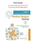 Test Bank for Timby's Introductory Medical-Surgical Nursing&comma; 14th Edition &lpar;Moreno&comma; 2025&rpar; Chapter  1-72 &vert; All Chapters