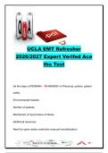 UCLA EMT EXAM COMPLETE PACKAGE DEAL