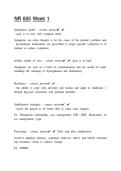 NR605 Week 1 Study Guide &ndash; Nursing Concepts&comma; Notes & Exam Review