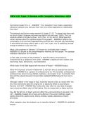 CWV-101 Topic 3 Review with Complete Solutions -GCU&NewLine;&NewLine;