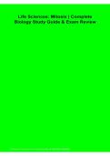  Life Sciences Mitosis Complete Biology Study Guide & Exam Review 2026&sol; 2027